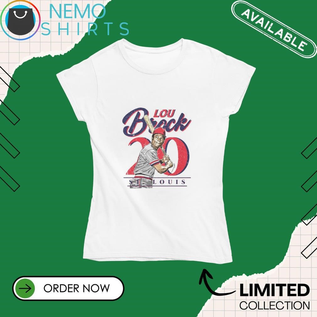 Lou Brock St Louis Cardinals vintage - Adult & Kids T-Shirts, Sweatshirts & Hoodies apparel design preview 4