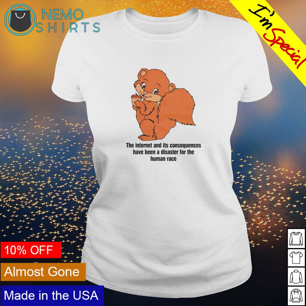 The internet and its consequences have been a - Adult & Kids T-Shirts, Sweatshirts & Hoodies apparel design preview 3