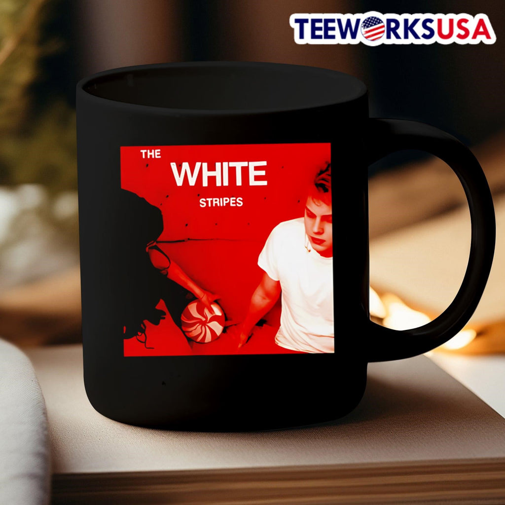 Jack White The Stripes Let's Shake Hands WS - Adult & Kids T-Shirts, Sweatshirts & Hoodies apparel design preview 3