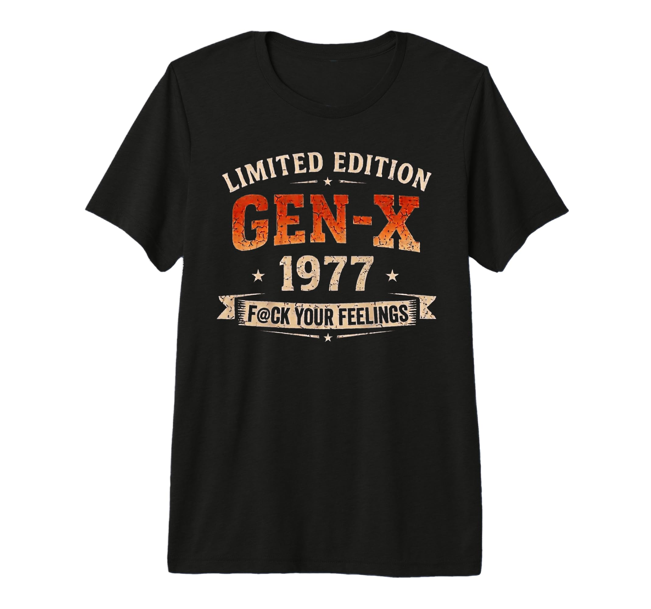 Gen X 1977 Mom Dad Birthday Tri Blend T-Shirt - Graphic Print for Adults - T-Shirt, Sweatshirt, Hoodie