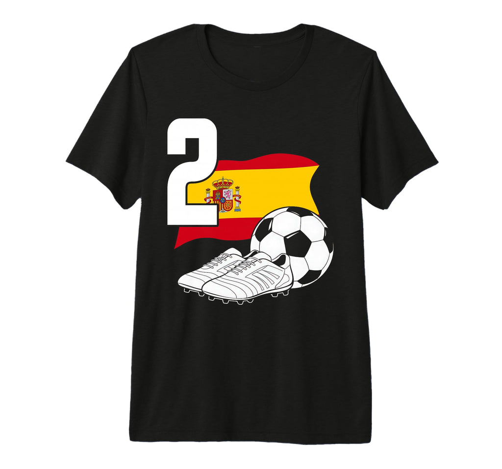 2 Soccer Birthday Gift Soccer Fan T-Shirt - Casual Everyday Wear Unisex - T-Shirt, Sweatshirt, Hoodie