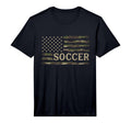 Mens Camo Soccer Camourflage Usa Flag T-Shirt - Streetwear Style Unisex - T-Shirt, Sweatshirt, Hoodie