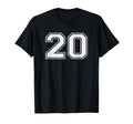 20 Sports Jersey Number Fan Or T-Shirt - Fun Novelty Design Men Women - T-Shirt, Sweatshirt, Hoodie