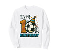 10Th Birthday Soccer Birthday Party Sweatshirt - Streetwear Style Unisex - T-Shirt, Sweatshirt, Hoodie