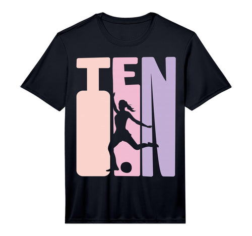 10 Years Soccer Gift 10Th Birthday T-Shirt - Fun Novelty Design Unisex - T-Shirt, Sweatshirt, Hoodie