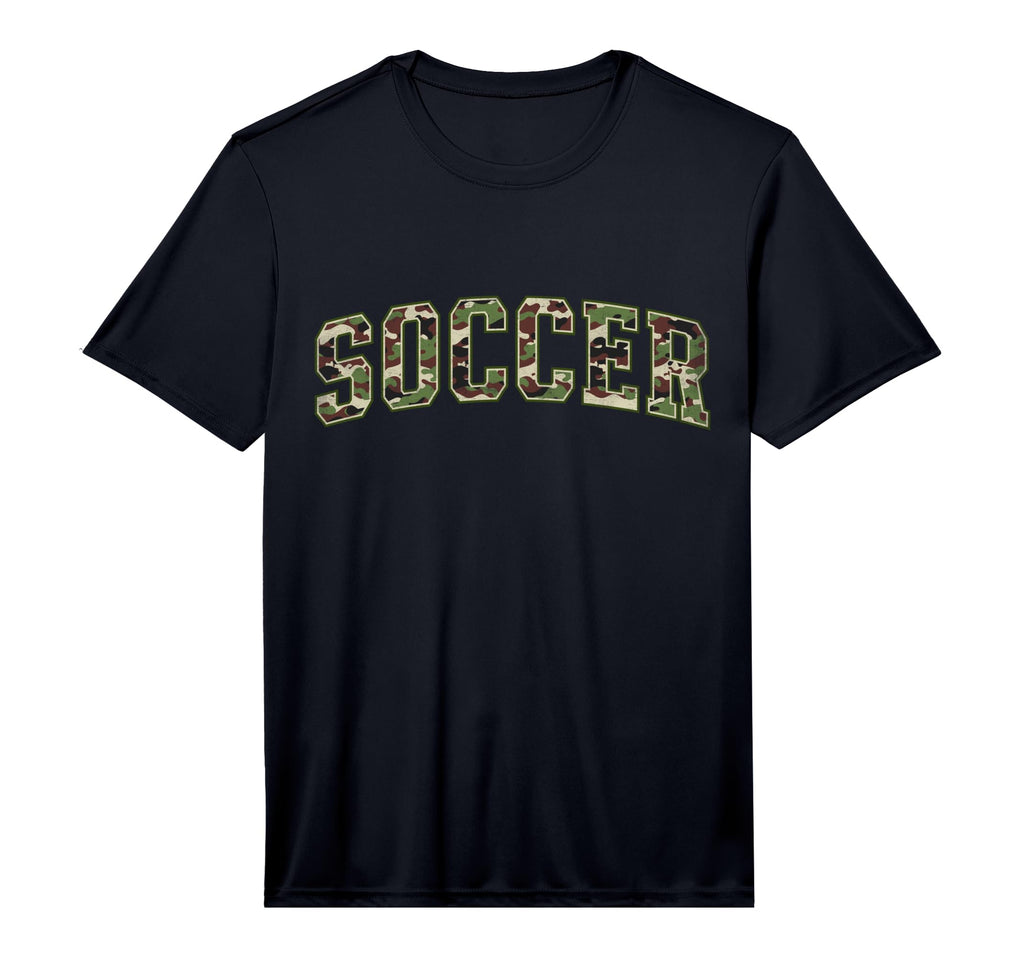 Mens Camo Soccer Camourflage T-Shirt - Casual Everyday Wear for Adults - T-Shirt, Sweatshirt, Hoodie