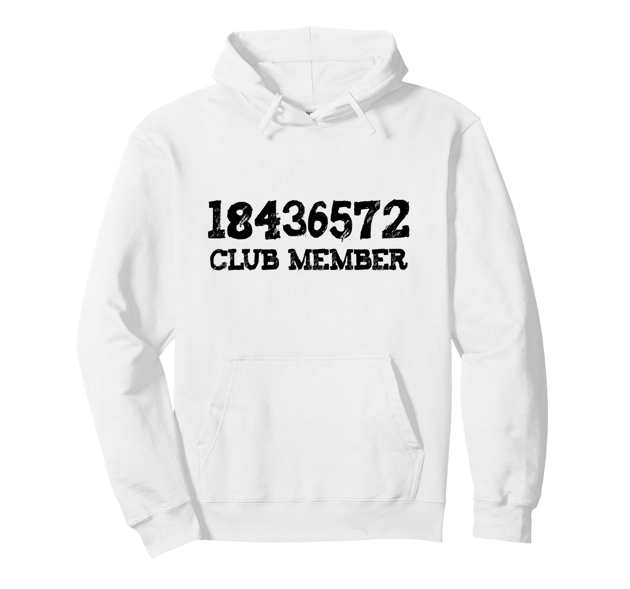 18436572 Club Member V8 Big Block Hoodie - Novelty Apparel for Adults - T-Shirt, Sweatshirt, Hoodie
