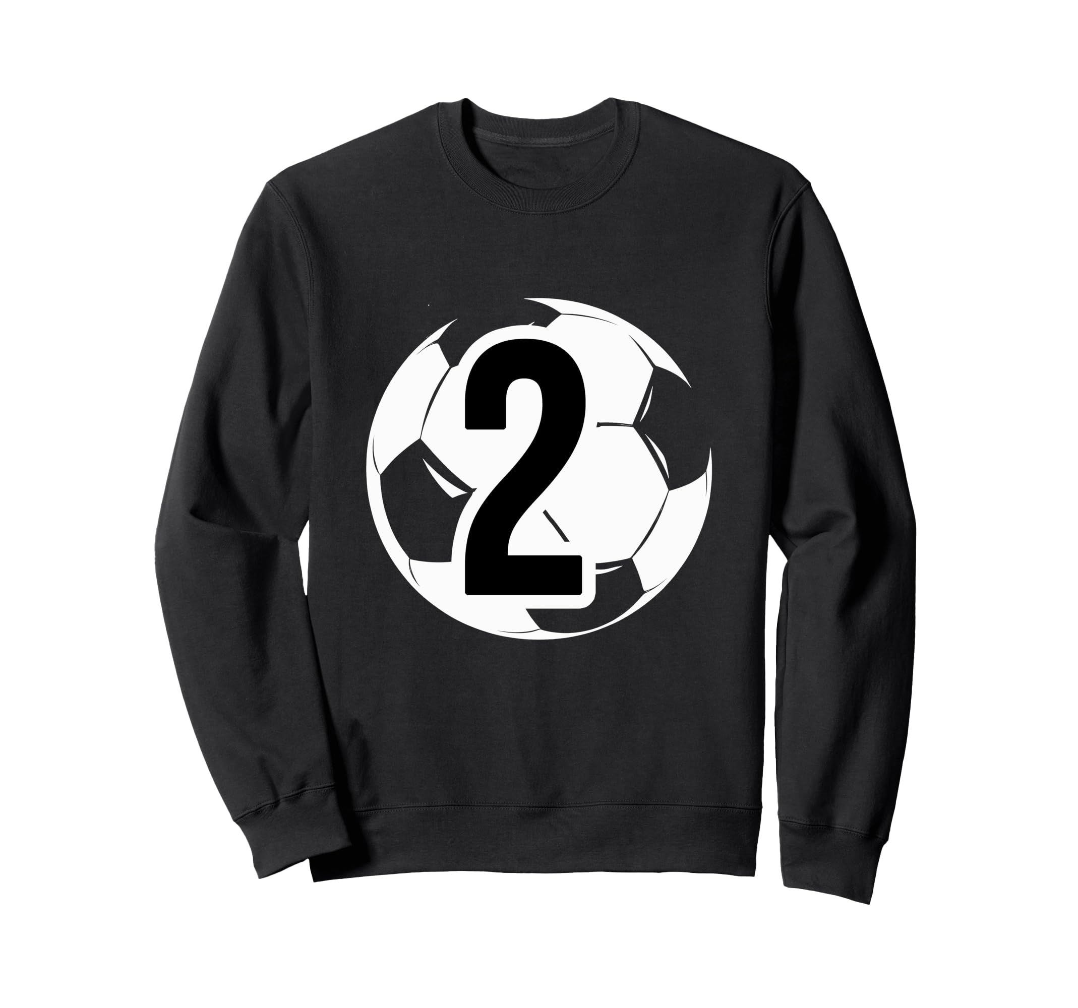 2 Soccer Birthday Gift Soccer Fan Sweatshirt - Novelty Apparel Unisex - T-Shirt, Sweatshirt, Hoodie