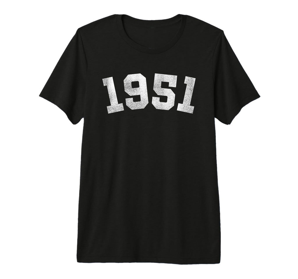 1951 75 Years Old 75Th Birthday Dad T-Shirt - Streetwear Style Men Women - T-Shirt, Sweatshirt, Hoodie