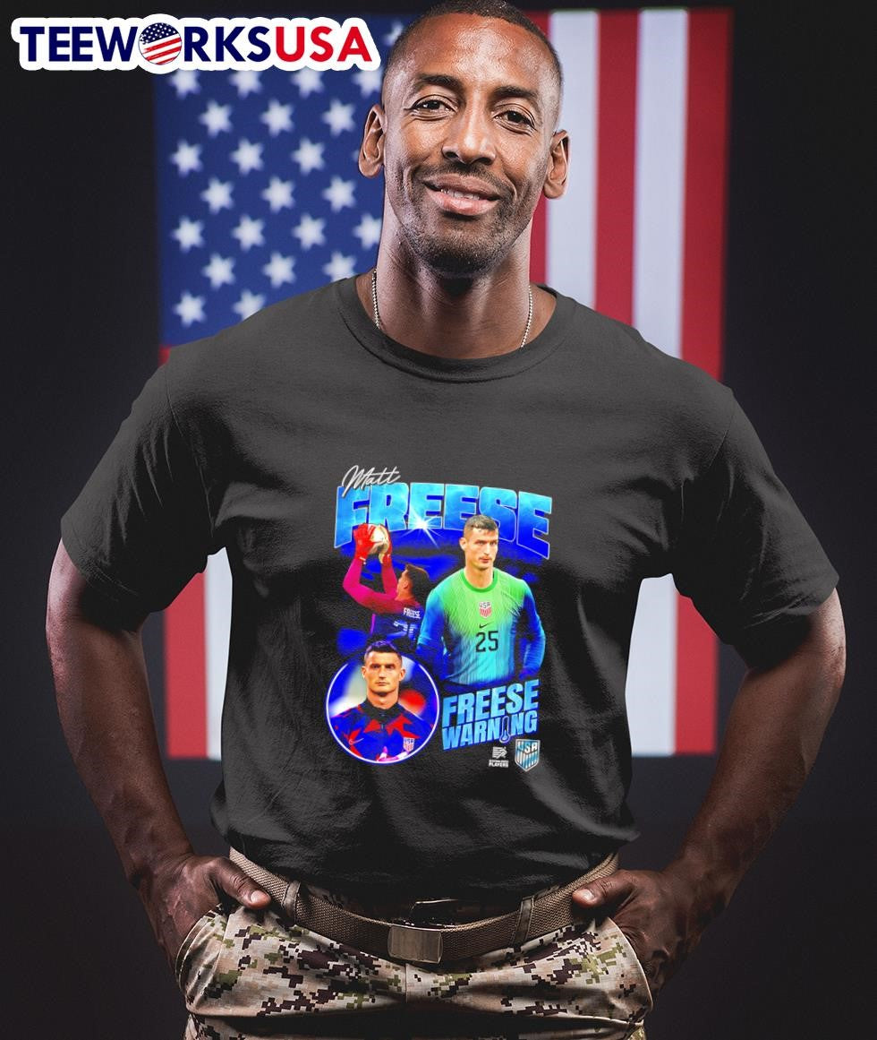 Matt Freese Warning graphic - Adult & Kids T-Shirts, Sweatshirts & Hoodies apparel design preview 1