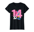 14Th Birthday Soccer Player Football T-Shirt - Fun Novelty Design Unisex - T-Shirt, Sweatshirt, Hoodie