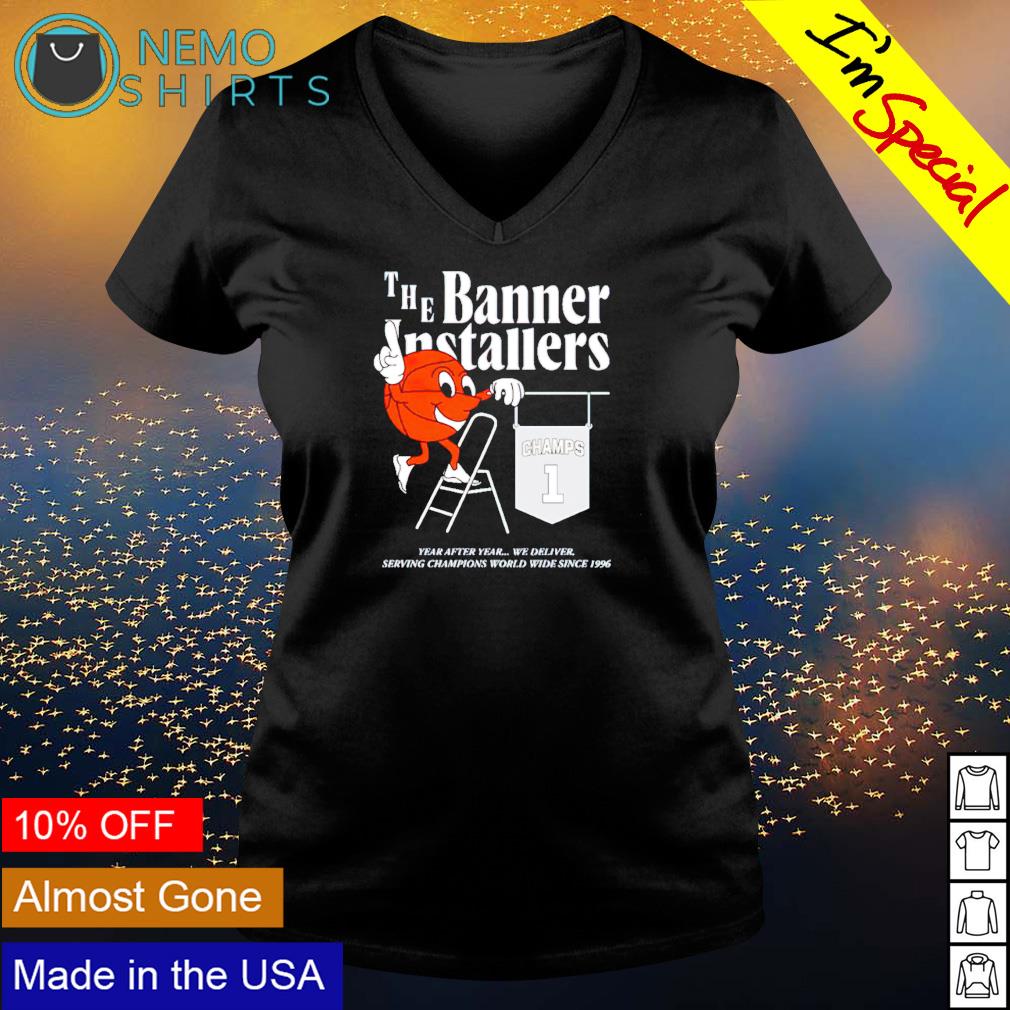 The Banner Installers - Adult & Kids T-Shirts, Sweatshirts & Hoodies apparel design preview 5