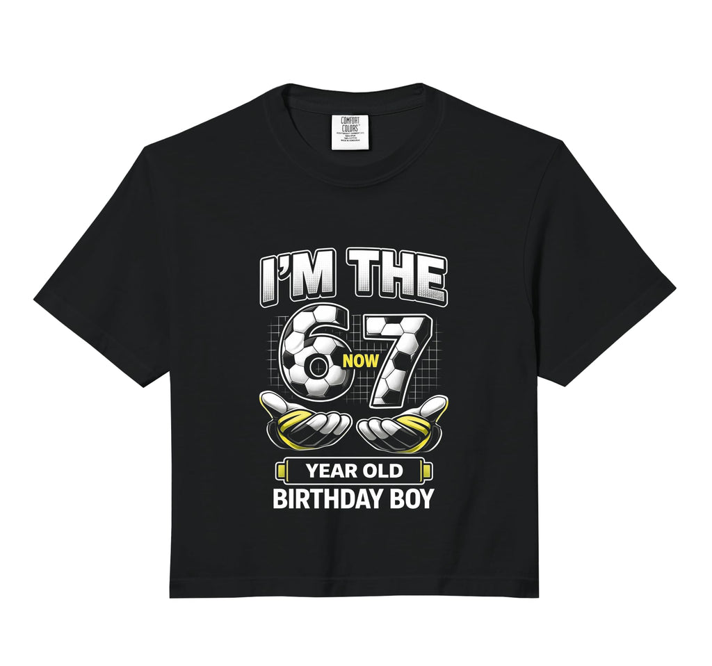 Birthday I Was 6 Now Im 7 Six Seven T-Shirt - Graphic Print Men Women - T-Shirt, Sweatshirt, Hoodie