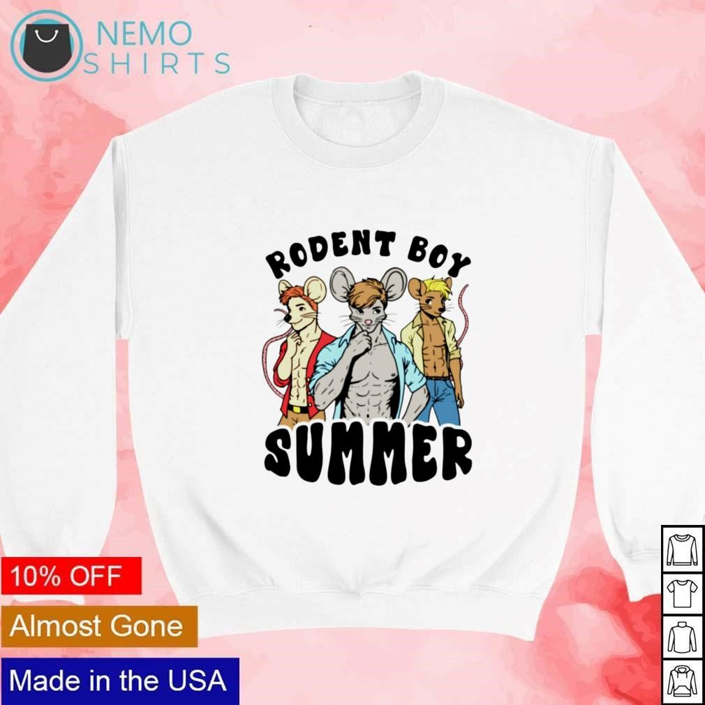 Rodent boy summer - Adult & Kids T-Shirts, Sweatshirts & Hoodies apparel design preview 4