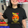 Dragon Ball 40 years 1984 2024 Toriyama signature - Adult & Kids T-Shirts, Sweatshirts & Hoodies apparel design preview 1
