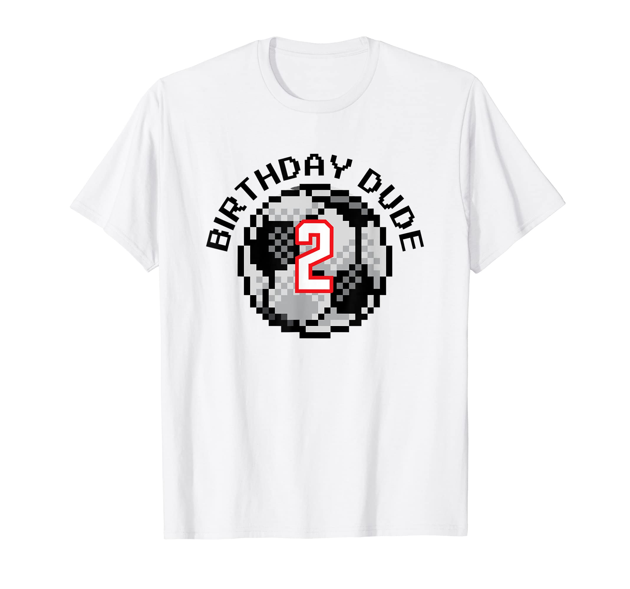 2 Year Old 2Nd Birthday Dude 8 Bit T-Shirt - Trendy Graphic Men Women - T-Shirt, Sweatshirt, Hoodie