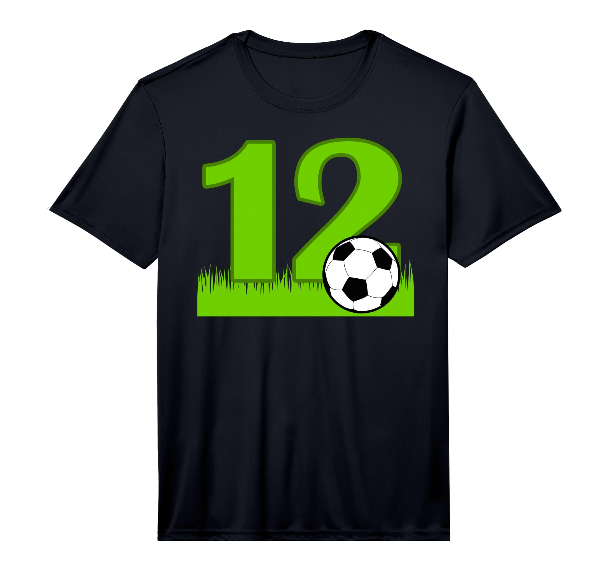 12Th Birthday Soccer 12 Years Old T-Shirt - Trendy Graphic Unisex - T-Shirt, Sweatshirt, Hoodie