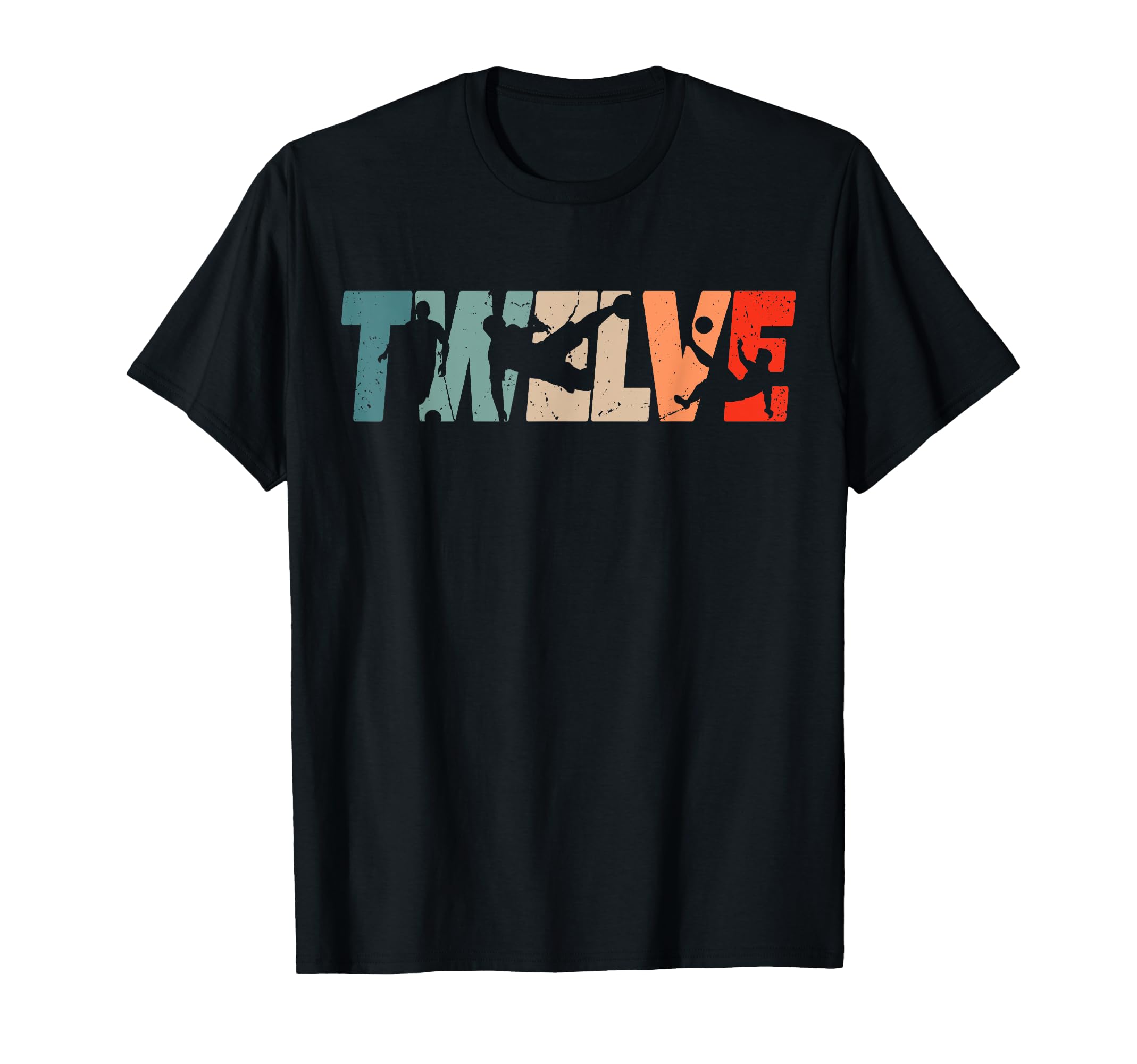 12Th Birthday Soccer 12 Years Old T-Shirt - Unique Graphic Unisex - T-Shirt, Sweatshirt, Hoodie