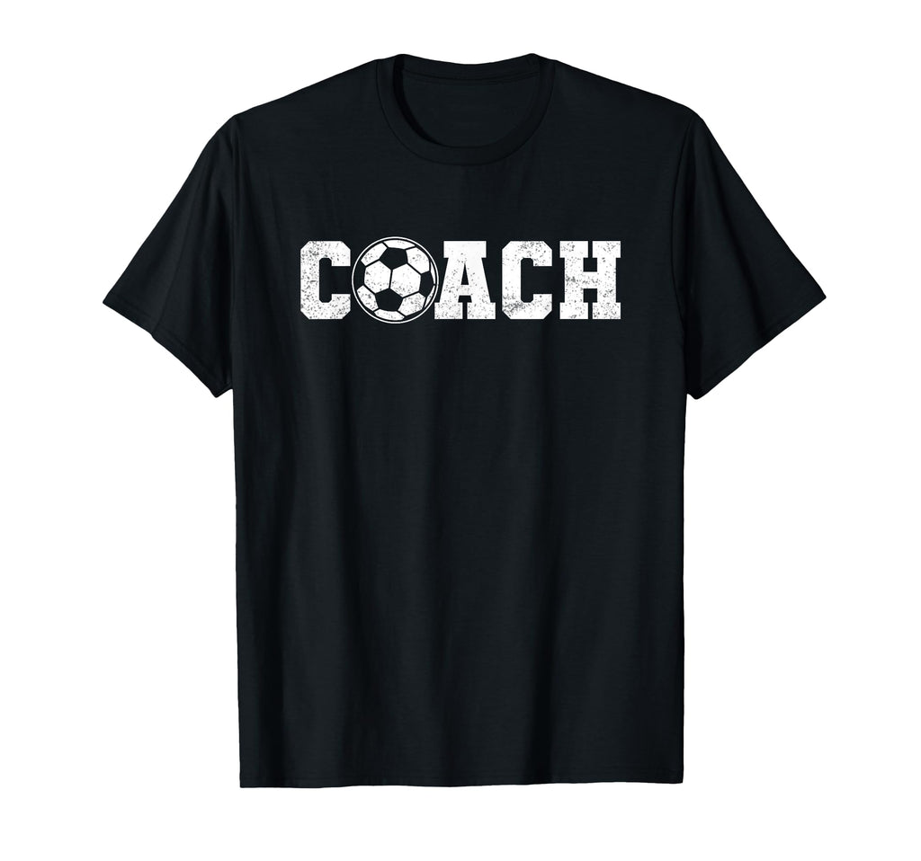 Coach Coaching Soccer Football T-Shirt - Minimalist Print for Adults - T-Shirt, Sweatshirt, Hoodie