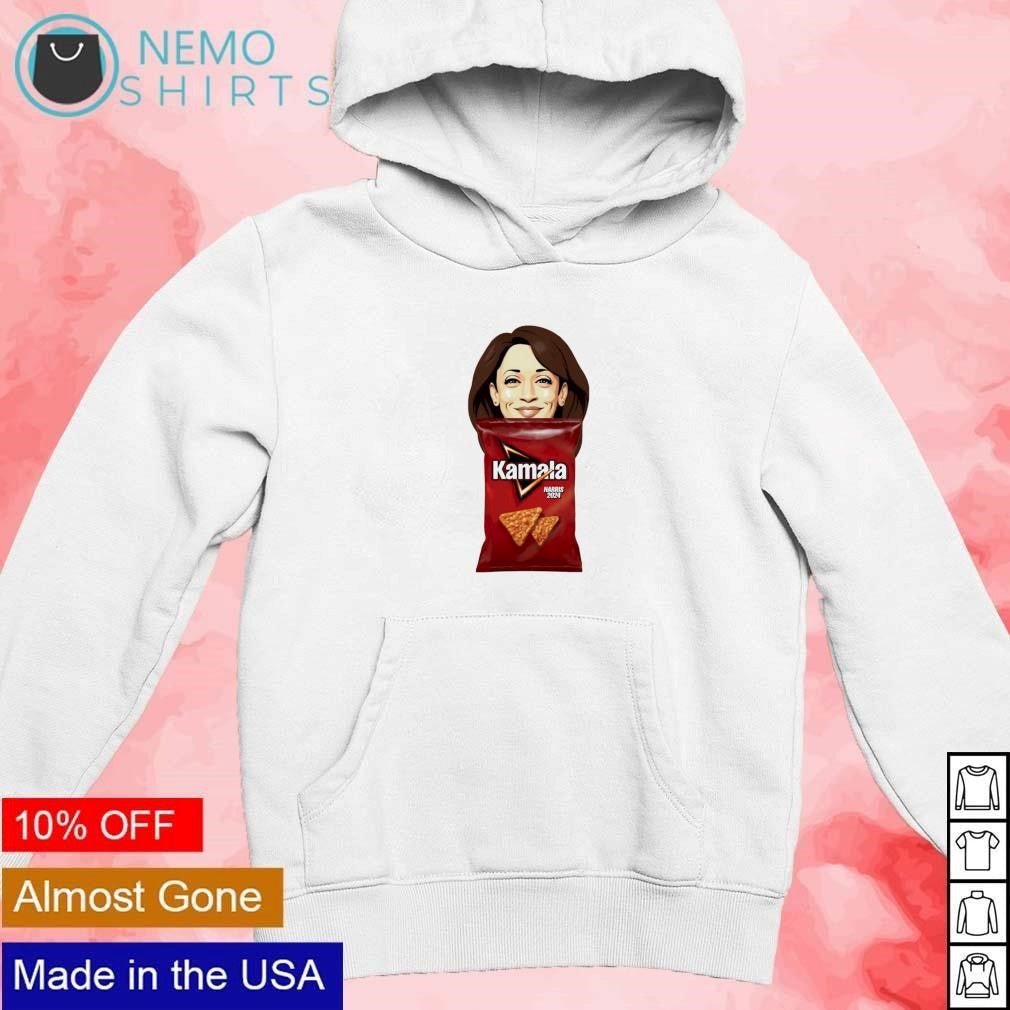 Kamala Harris 2024 Nacho cheese chips - Adult & Kids T-Shirts, Sweatshirts & Hoodies apparel design preview 2