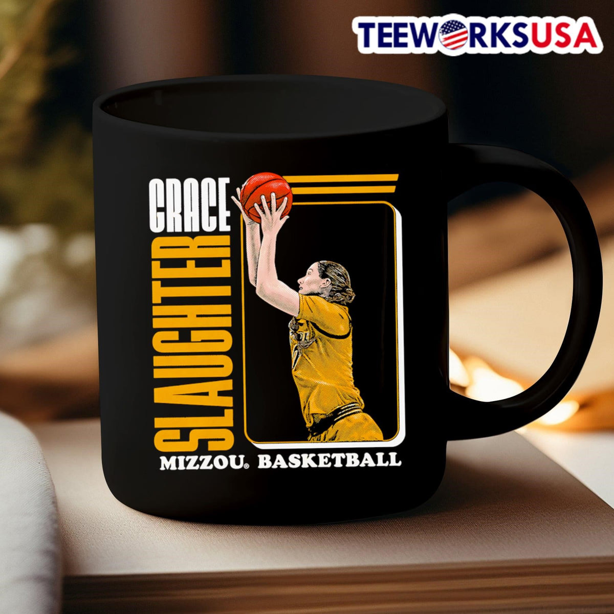 Grace Slaughter Mizzou Tigers basketball block name - Adult & Kids T-Shirts, Sweatshirts & Hoodies apparel design preview 3