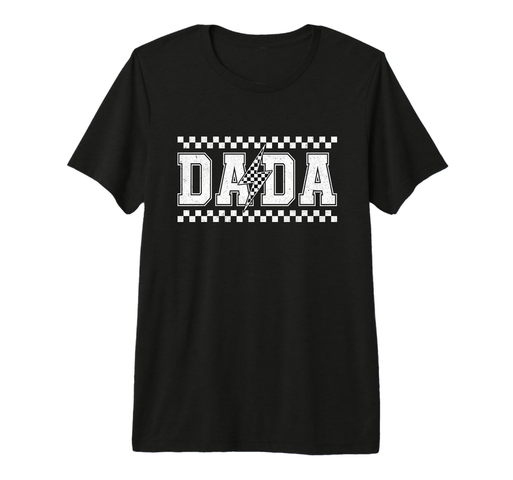 Mens Dada Checkered Gifts Fathers T-Shirt - Fun Novelty Design Men Women - T-Shirt, Sweatshirt, Hoodie