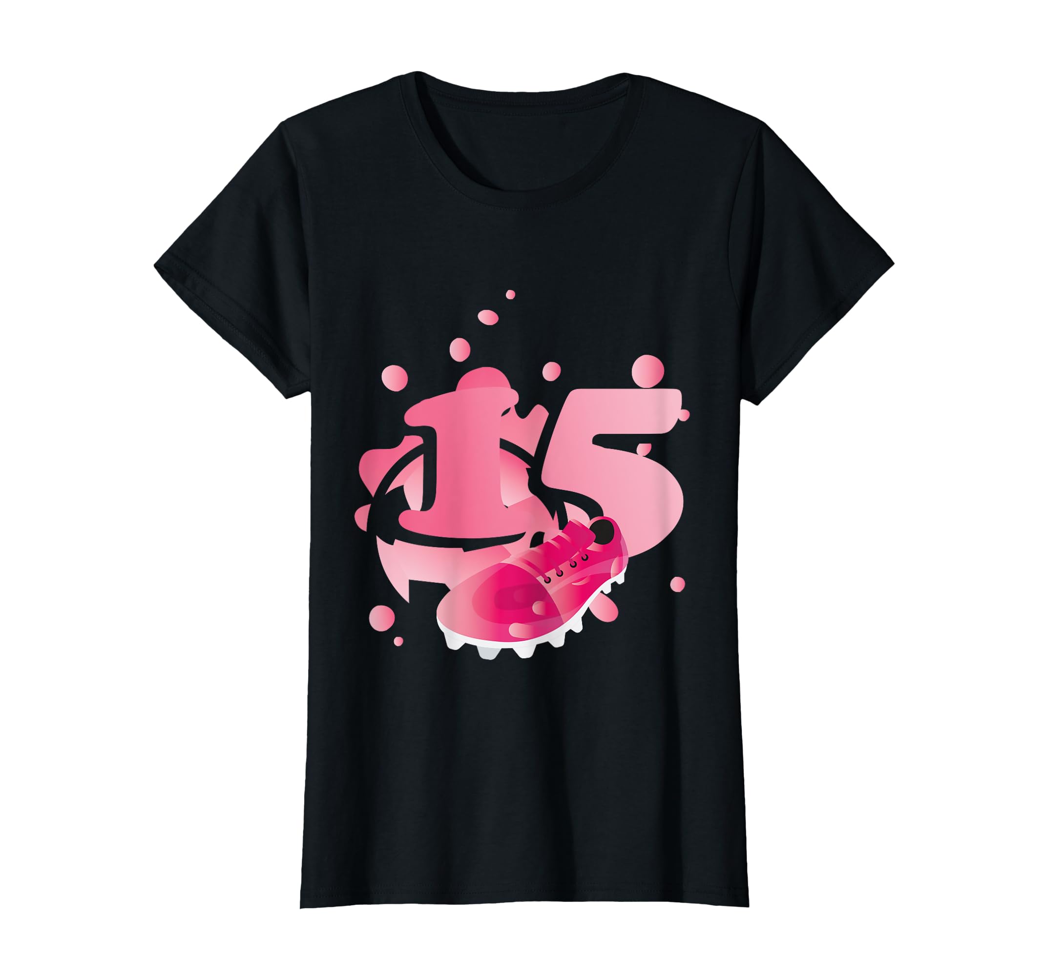15Th Birthday Soccer Player Football T-Shirt - Custom Art Print Men Women - T-Shirt, Sweatshirt, Hoodie