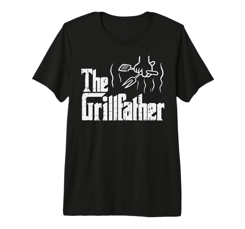 Grillfather Funny Fathers Day Bbq T-Shirt - Novelty Apparel Men Women - T-Shirt, Sweatshirt, Hoodie