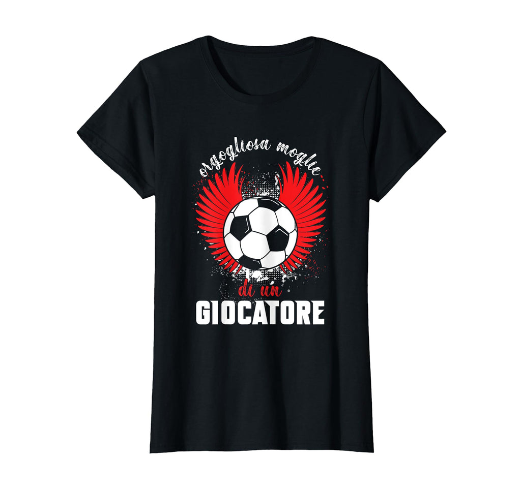 Proud Wife Player Soccer Footballer T-Shirt - Unique Graphic for Adults - T-Shirt, Sweatshirt, Hoodie