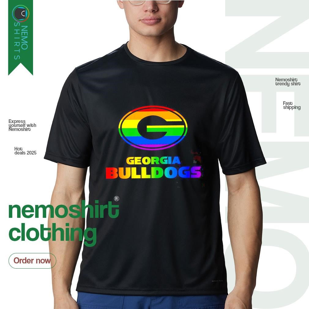 Georgia Bulldogs LGBT pride - Adult & Kids T-Shirts, Sweatshirts & Hoodies apparel design preview 1