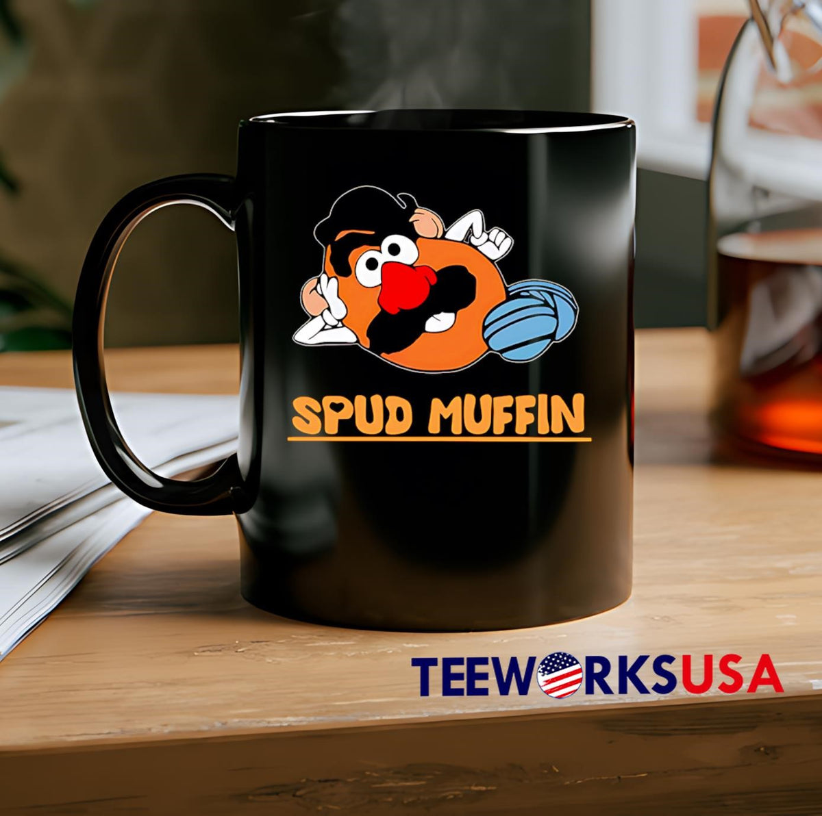 Spud Muffin Mr. Potato Head - Adult & Kids T-Shirts, Sweatshirts & Hoodies apparel design preview 2