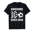 10 Years Old Birthday Soccer Awesome T-Shirt - Trendy Graphic Men Women - T-Shirt, Sweatshirt, Hoodie