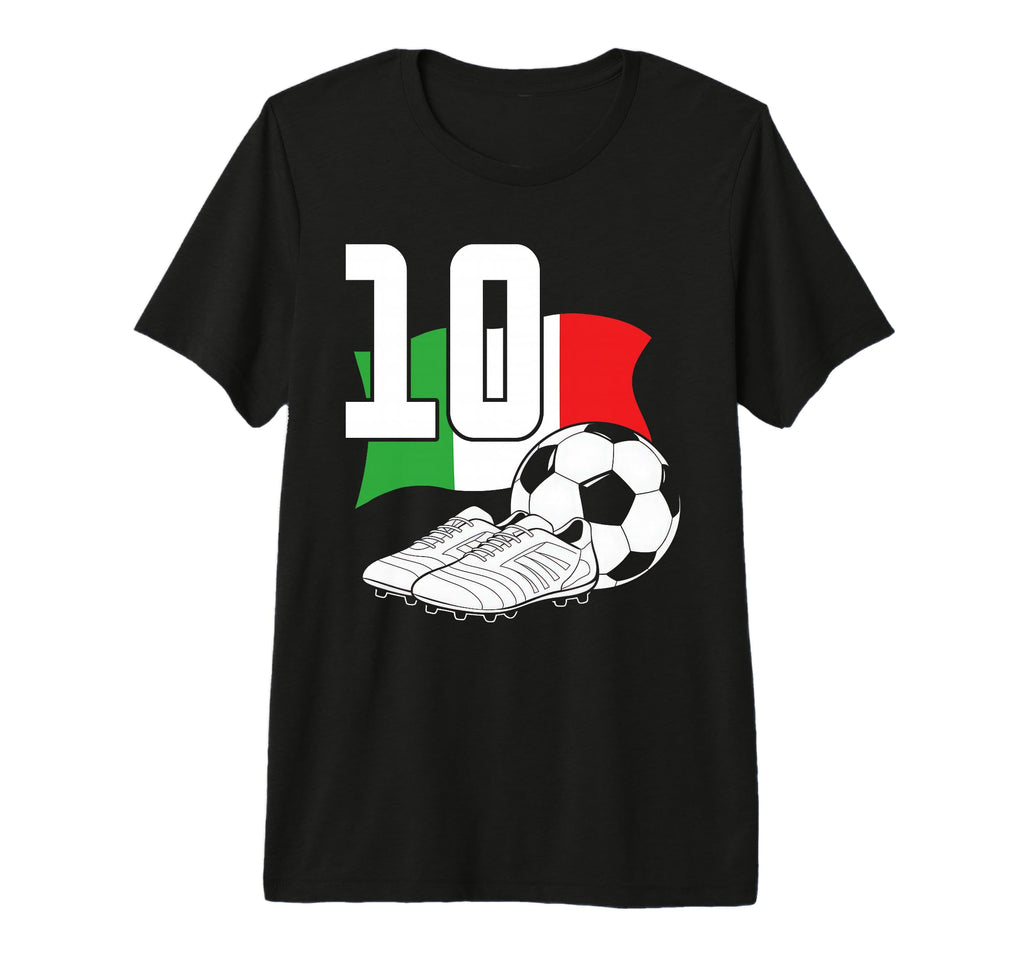 10 Soccer Birthday Gift Soccer T-Shirt - Casual Everyday Wear for Adults - T-Shirt, Sweatshirt, Hoodie