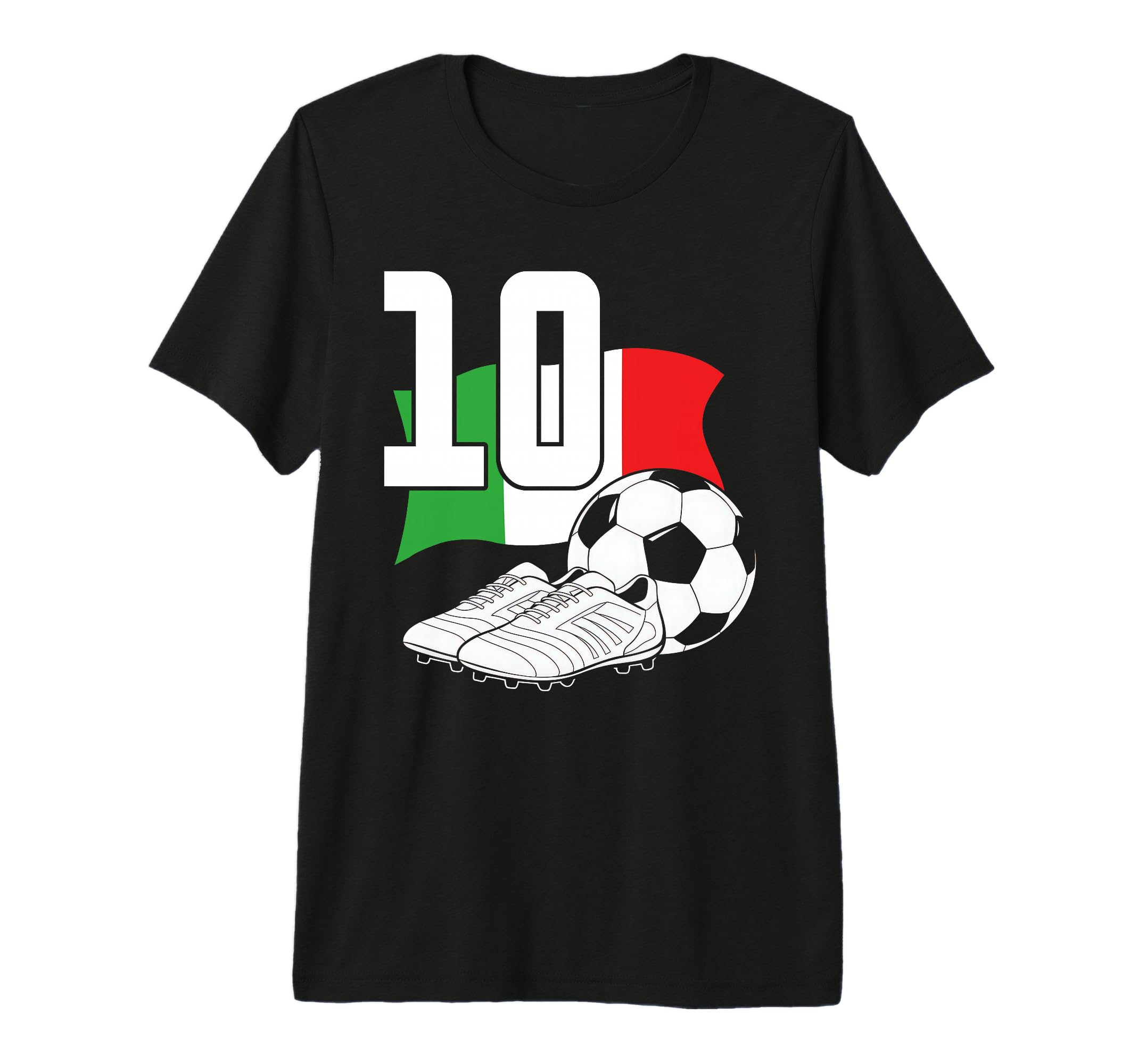 10 Soccer Birthday Gift Soccer T-Shirt - Casual Everyday Wear for Adults - T-Shirt, Sweatshirt, Hoodie