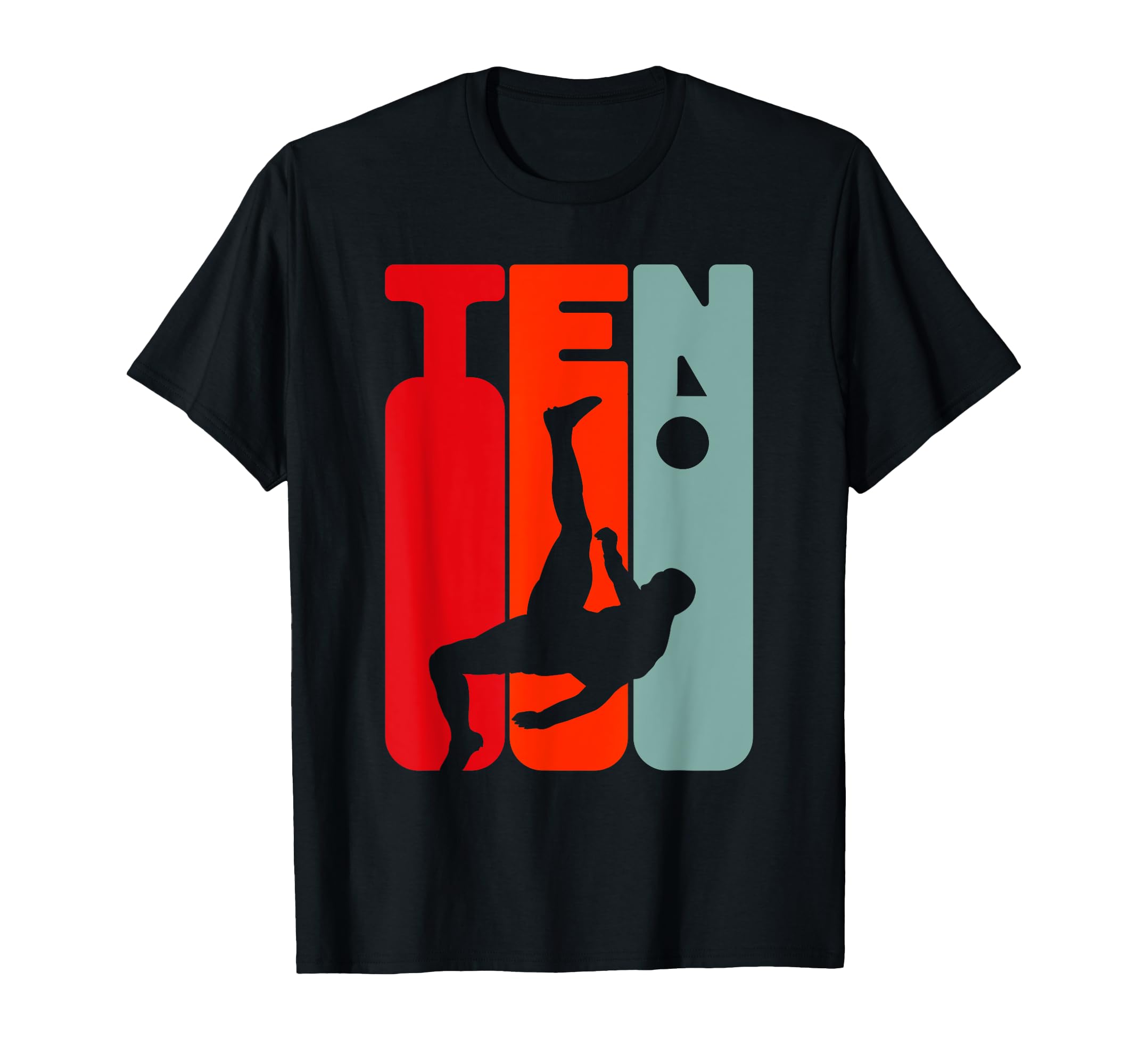 10Th Birthday Soccer Player 10 Years Old T-Shirt - Unique Graphic Men Women - T-Shirt, Sweatshirt, Hoodie
