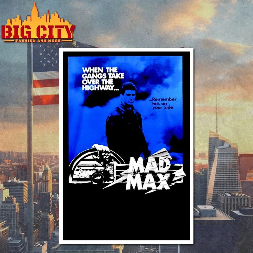 Mad Max Australian poster - Adult & Kids T-Shirts, Sweatshirts & Hoodies apparel design preview 4