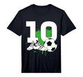 10Th Birthday 10 Years Soccer T-Shirt - Aesthetic Graphic Men Women - T-Shirt, Sweatshirt, Hoodie