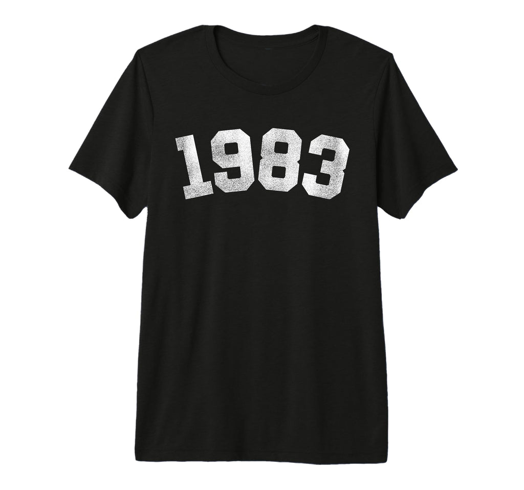 1983 43 Years Old 43Rd Birthday Dad T-Shirt - Streetwear Style for Adults - T-Shirt, Sweatshirt, Hoodie