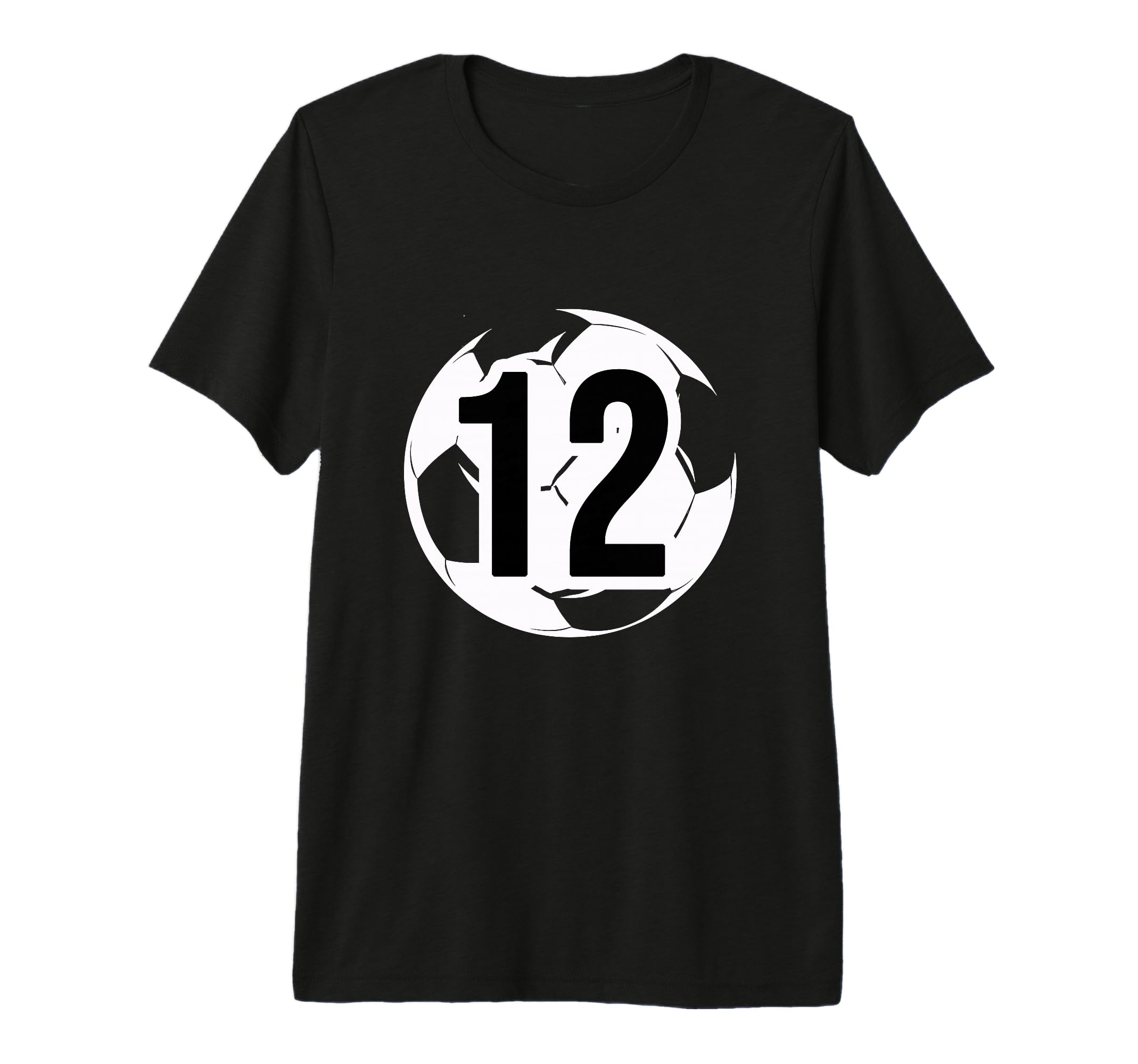 12 Soccer Birthday Gift Soccer Fan T-Shirt - Streetwear Style for Adults - T-Shirt, Sweatshirt, Hoodie