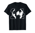 14Th Birthday Soccer Player Football 14 T-Shirt - Custom Art Print Unisex - T-Shirt, Sweatshirt, Hoodie