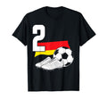 2 Soccer Birthday Gift Soccer Fan T-Shirt - Aesthetic Graphic Unisex - T-Shirt, Sweatshirt, Hoodie