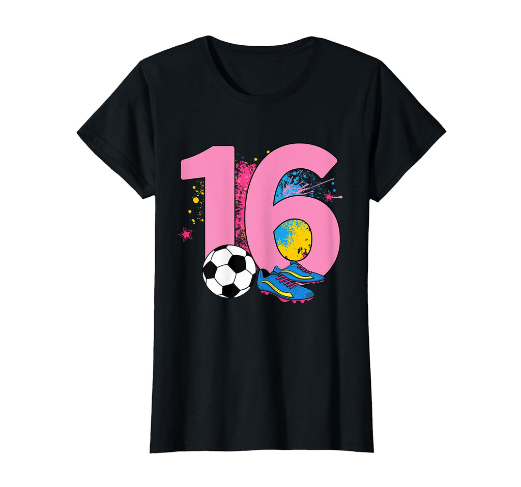 16Th Birthday Soccer Player Football T-Shirt - Fun Novelty Design Unisex - T-Shirt, Sweatshirt, Hoodie