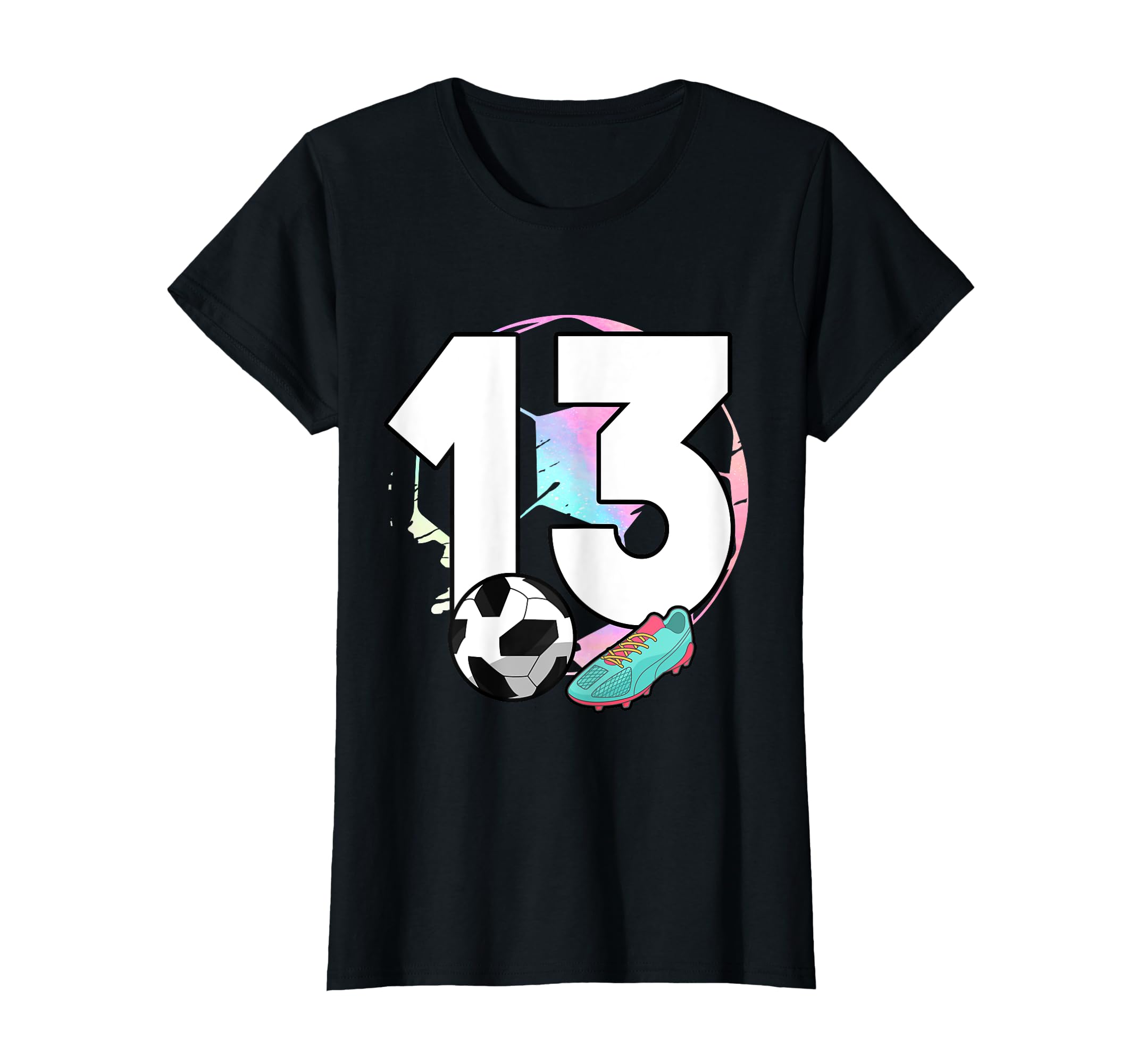 13Th Birthday Soccer Player T-Shirt - Casual Everyday Wear for Adults - T-Shirt, Sweatshirt, Hoodie