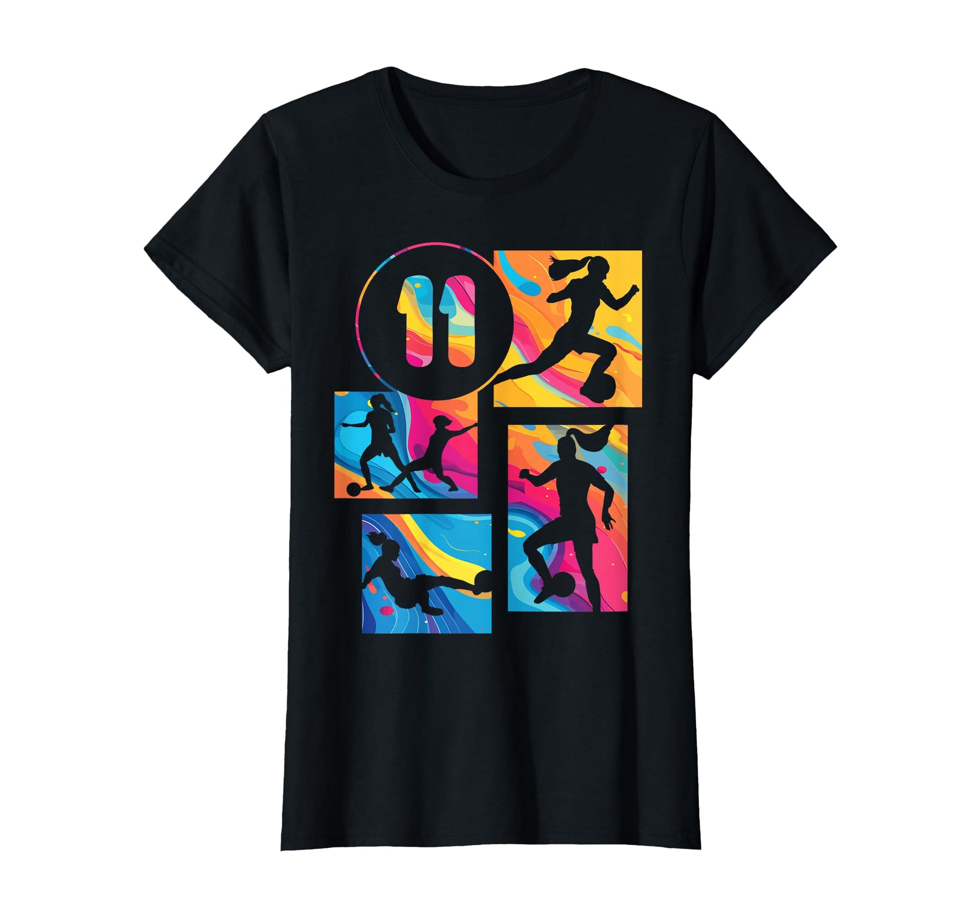11Th Birthday Soccer Player Football 11 T-Shirt - Unique Graphic Men Women - T-Shirt, Sweatshirt, Hoodie
