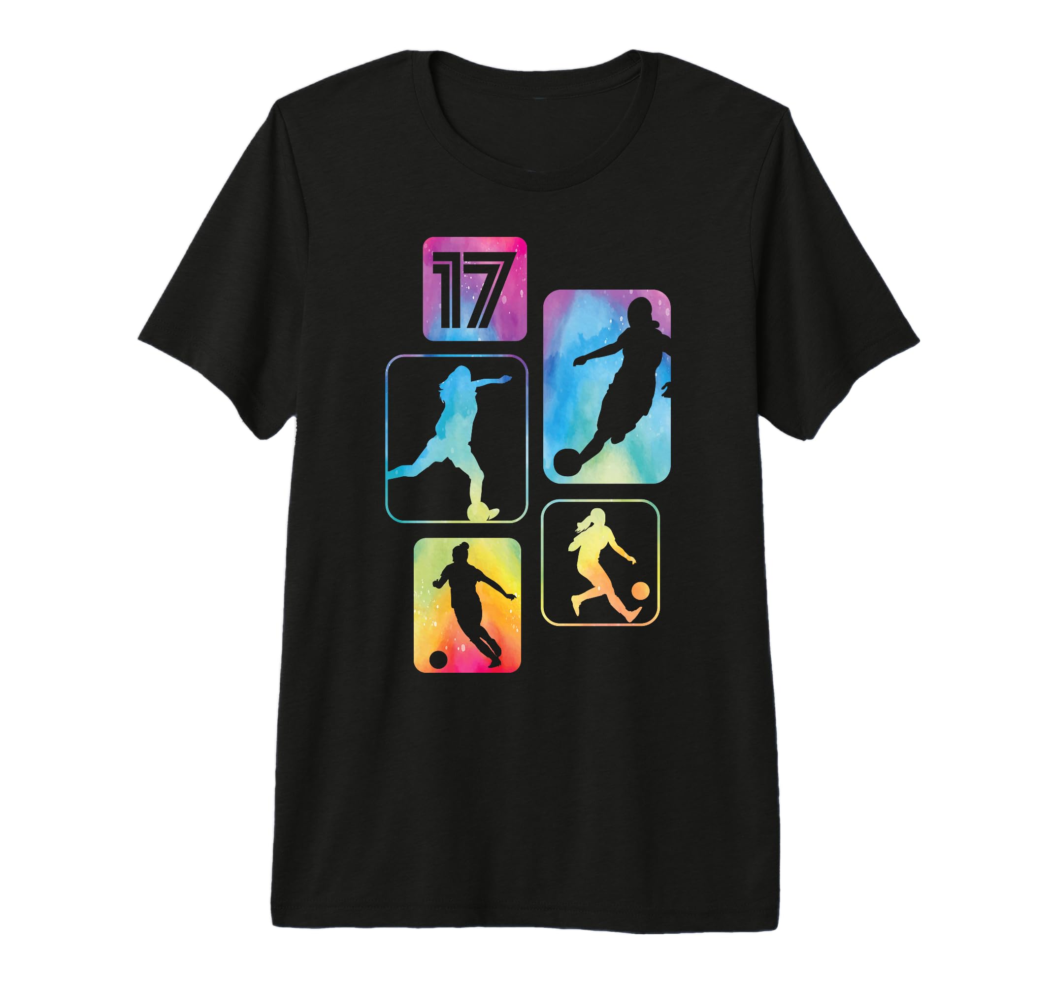 17Th Birthday Soccer Player Football T-Shirt - Novelty Apparel for Adults - T-Shirt, Sweatshirt, Hoodie