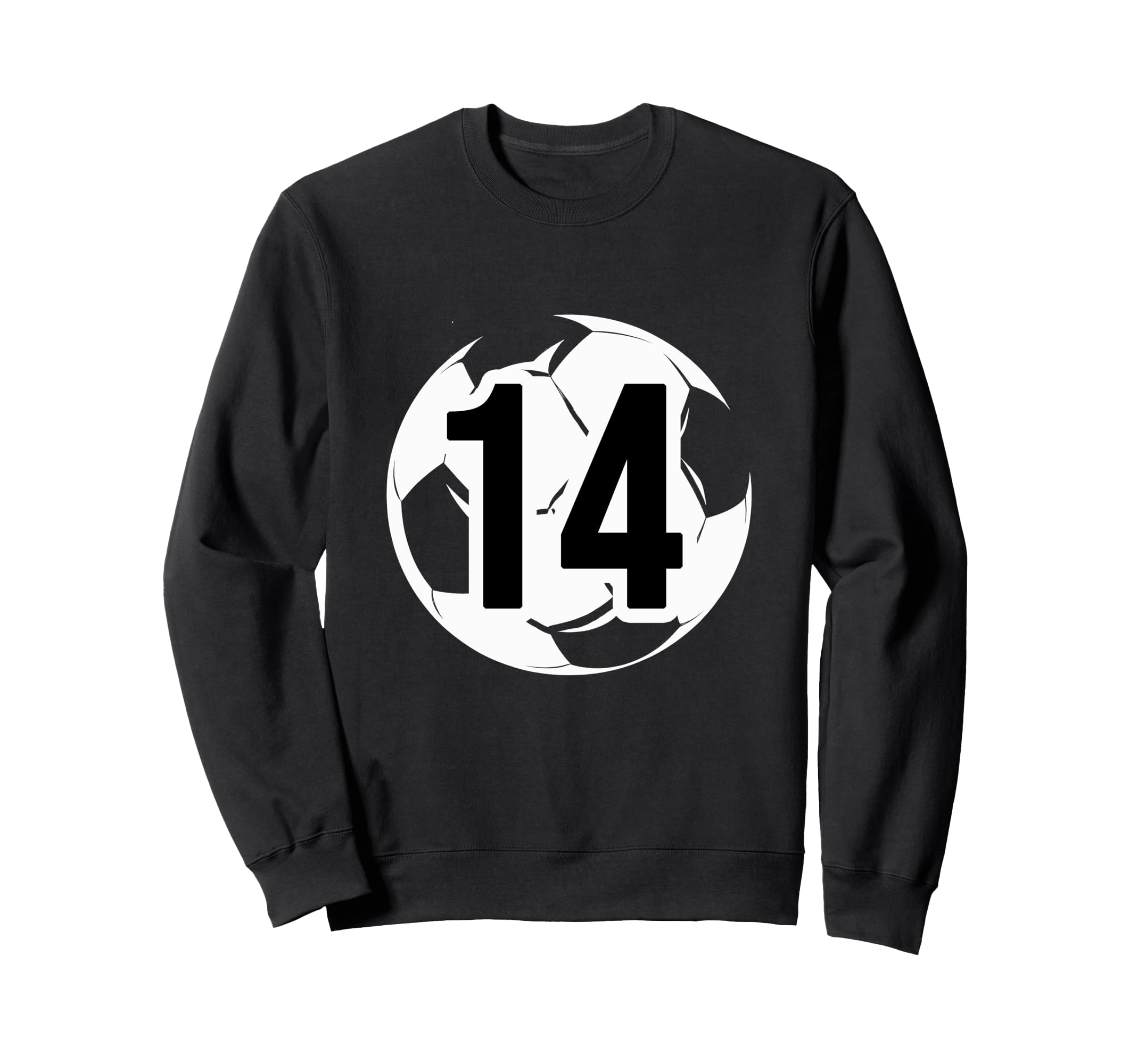 14 Soccer Birthday Gift Soccer Fan Sweatshirt - Graphic Print for Adults - T-Shirt, Sweatshirt, Hoodie