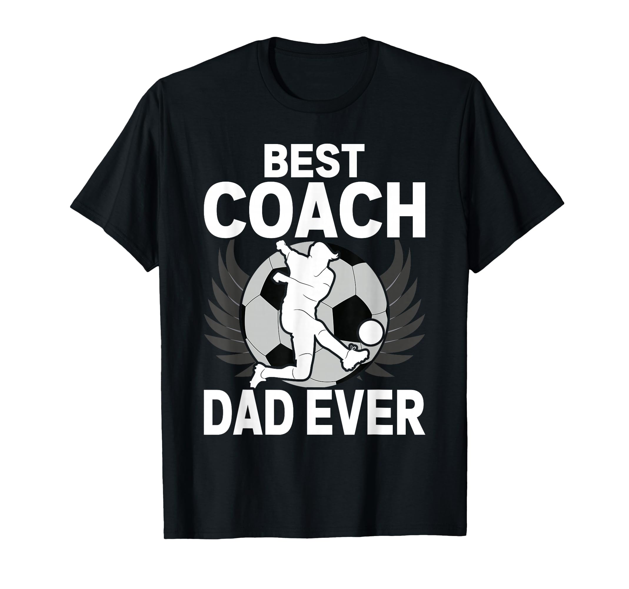 Coach Dad Soccer Daddy Papa T-Shirt - Casual Everyday Wear for Adults - T-Shirt, Sweatshirt, Hoodie