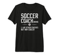Soccer Coach Definition Soccer T-Shirt - Casual Everyday Wear for Adults - T-Shirt, Sweatshirt, Hoodie