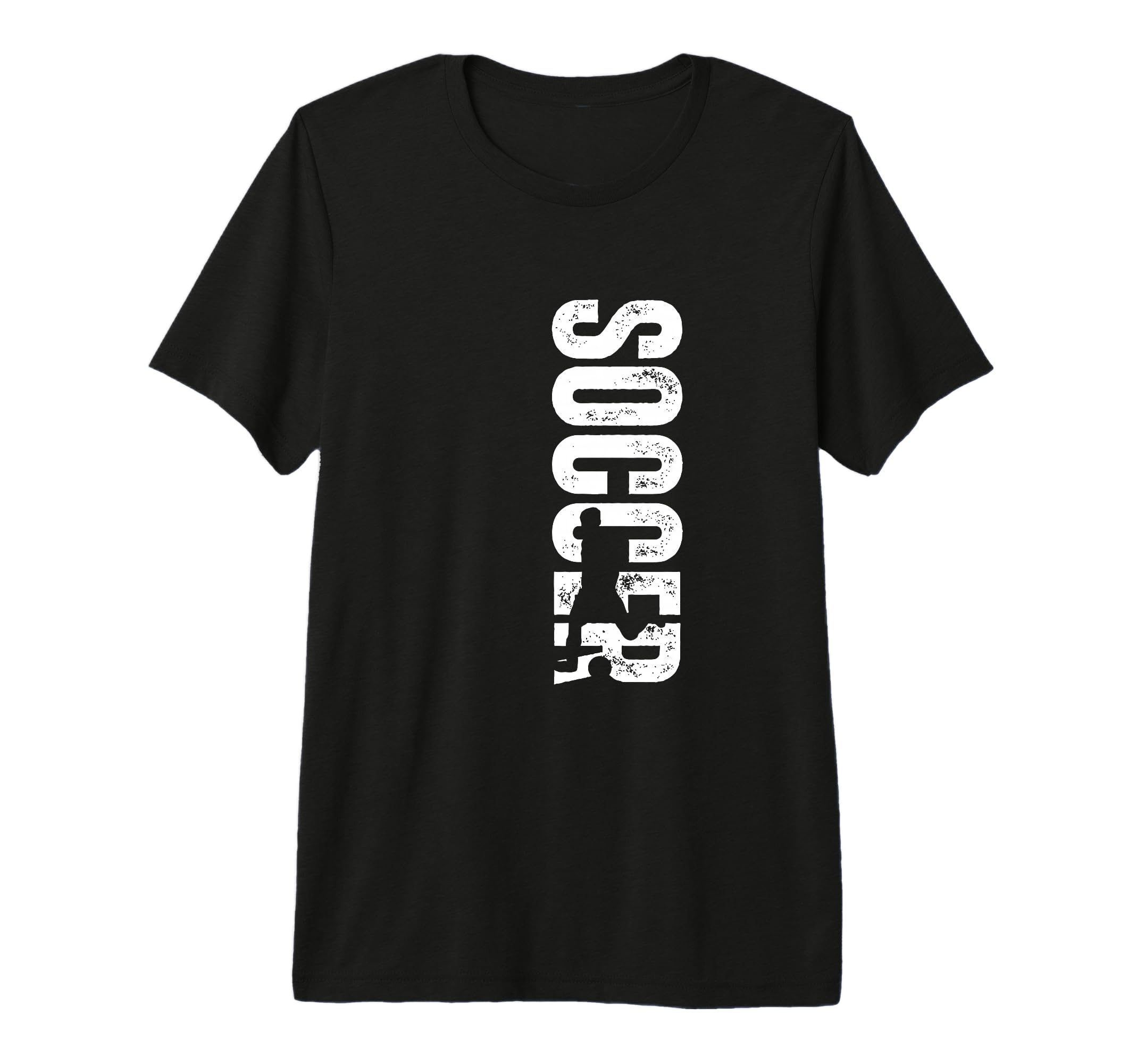 Soccer Coach Distressed Soccer T-Shirt - Fun Novelty Design Men Women - T-Shirt, Sweatshirt, Hoodie