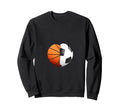 Split Heart Basketball Soccer Sweatshirt - Fun Novelty Design Unisex - T-Shirt, Sweatshirt, Hoodie